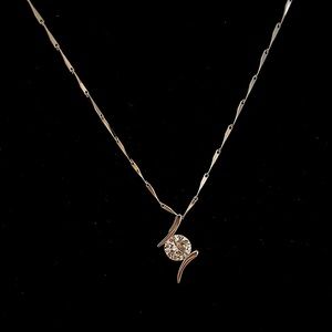 Cristal Zircon Necklace Silver 925